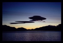 UFO Clouds, Cumberland Bay, South Georgia.