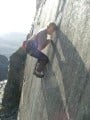 toe be or not toe be.
   first ascent.
