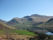 Scafell above Wastwater