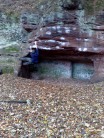Messing around on Sam's Hidden Crag...