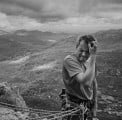 Whatever you do, don't let the midges get to you.  East Face Tryfan.<br>© ChrisJD