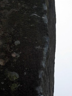 Brushing and tick marks on Careless Torque, Stanage  © Graham Hoey