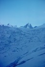 Tour Ronde in the distance on a morning after a thunder storm July 1978