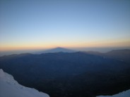 Huascarans Dawn Shadow over the Cordillera Negro