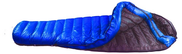 Ultralight sleeping bag  © Western Mountaineering