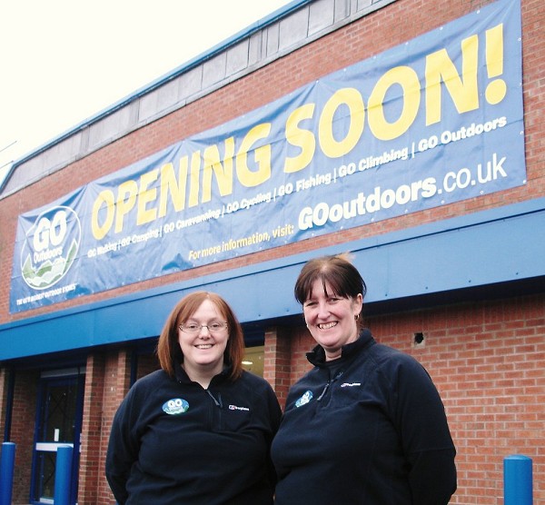 The new GO Outdoors Newcastle store - opening December 2009  © GO Outdoors