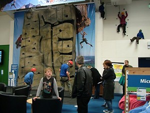 The Go Outdoors stores sometimes have climbing facilities  © GO Outdoors