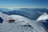 View from Mont Blanc.