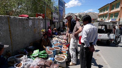 Shopping for supplies in Leh, Ladakh  © Jason Bailey