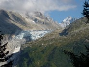Argentiere glacier in Sept