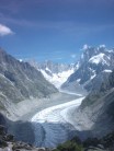 mer de glace from montenver top station