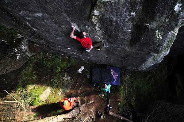 Ricky Bell on The Thing in the Forest - E7 6c  © Craig Hiller