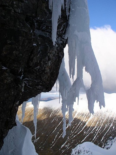 Ice formation, No2 Gully, Ben Nevis  © Russell Salisbury