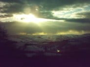 Sunset from Stanage