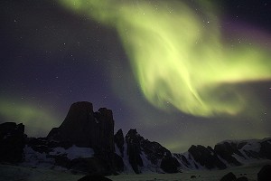 Northern Lights of Mt. Asgard  © Posing Productions