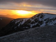 Helvellyn summit at dawn