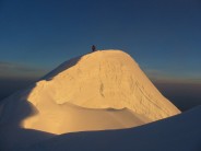Serac on Mont Blanc descent