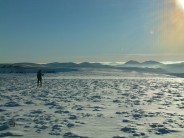 Snow on the plateau, Beinn a' Bhuird, Feb 2006