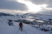 Ski-touring in the Yorkshire Dales