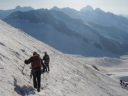 Descending the Jungfrau
