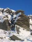 Flying Buttress in winter condition