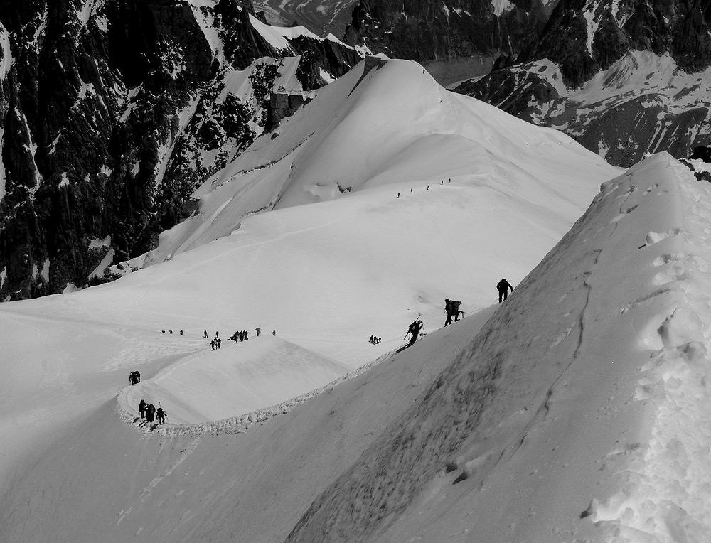 Aiguille du Midi Ridge  © RachD