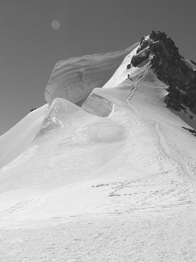 View to Summit (Mont Blanc du Tacul)  © RachD