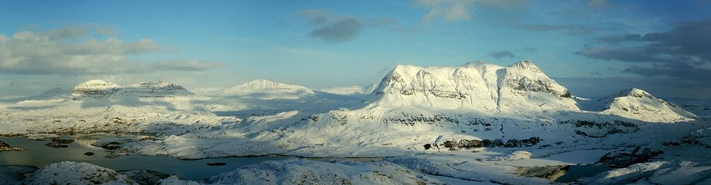 Suilven, Canisp, and Cul Mor  © WillDC