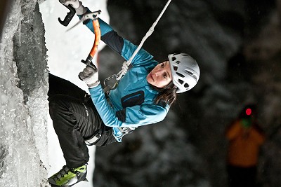Cindy Schallbetter  © Kandersteg Ice Climbing Festival