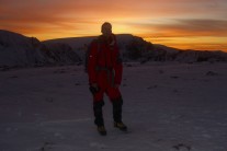 Sunset - with Coire an t'Sneachda in the background