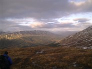 Looking out from Ben UDlaidh.