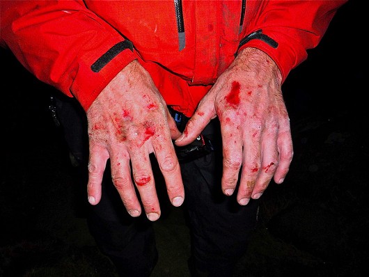 Hands that do...The File on Higgator, Derbyshire.  © elcapitainkev