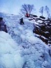 Ice crag near Steall Falls