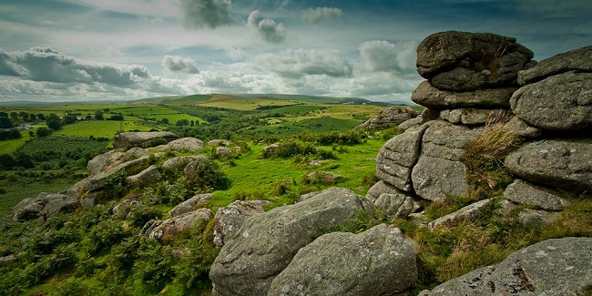 Beautiful Dartmoor countryside.  © stefan marjoram