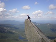 Descent from Mt Katahdin, Maine USA