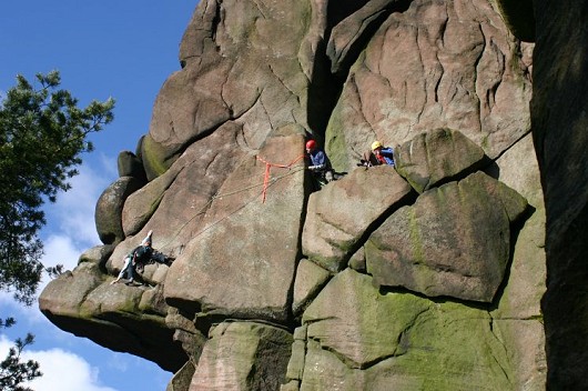 The Move on Valkyrie at the Roaches  © Andy Turner