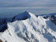 Mt Tasman from the summit of Mt Cook