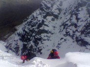 Ascent of West Gully