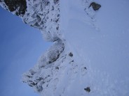Hidden Gully - looking up from the bottom