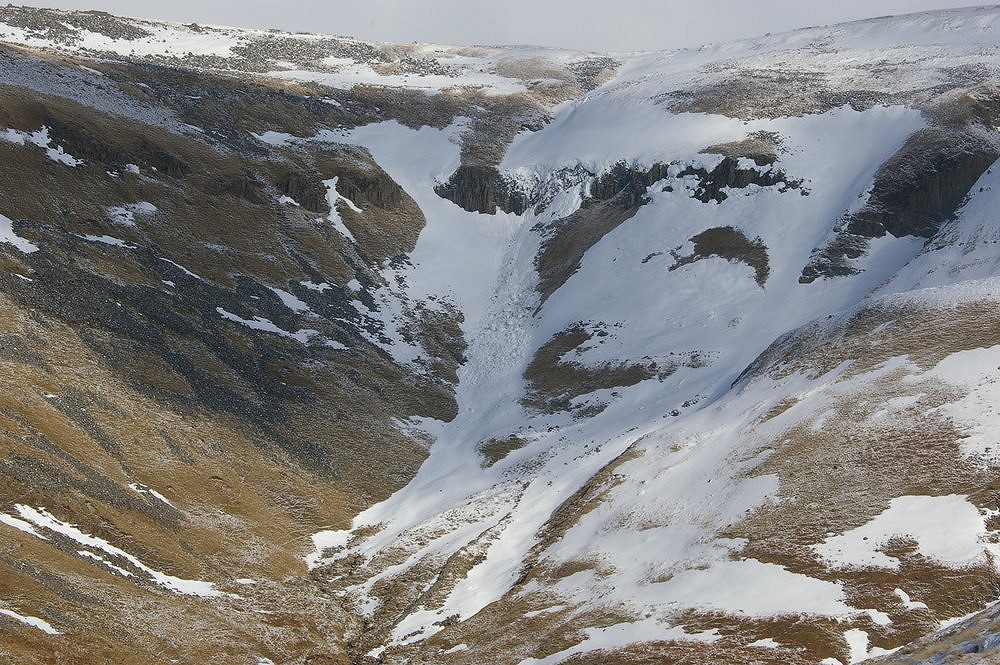 Cross Fell another avalanche  © iscicles