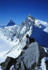 Zinal Rothorn and Matterhorn
