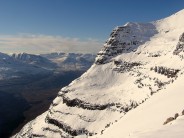 west from east end of liathach