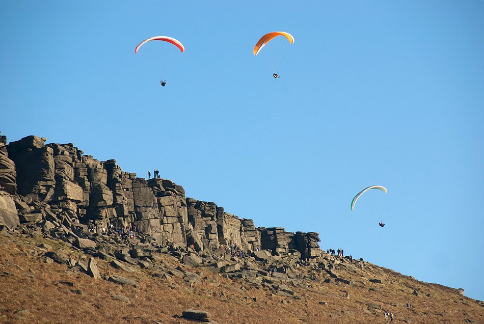 A busy Stanage  © Alan James