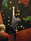 Me up Romford YMCA Climbing Center indoor wall