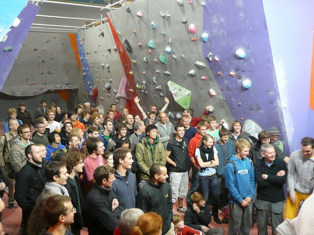 A big crowd at the competition  © Climb Newcastle