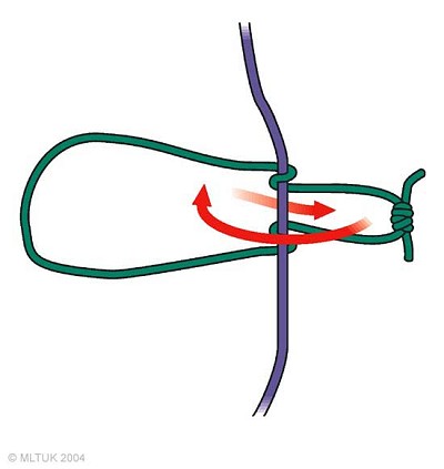 The ordinary prusik knot 2  © MLTUK