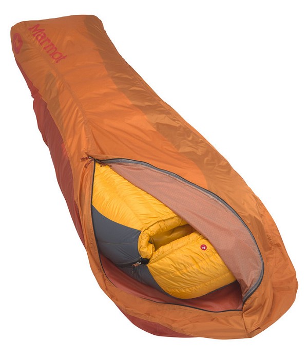 Marmot's Alpinist Bivy bag (sleeping bag not included)   © Marmot