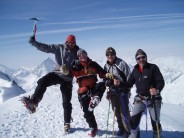 Summit of the Bishorn, 4153m, Switzerland, 7th April 2010 (Ski mountaineering ascent)
