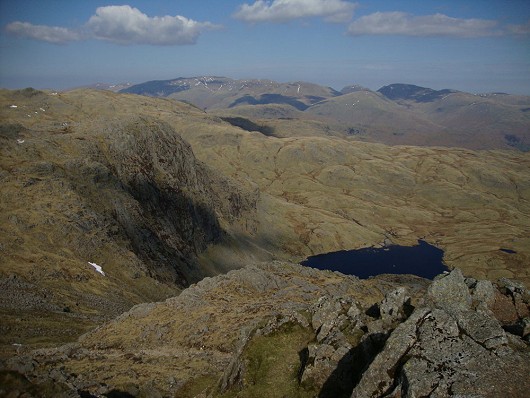 View from Harrison Stickle of Jack's Rake on Pavey Ark.  © 2RoyalAnglian