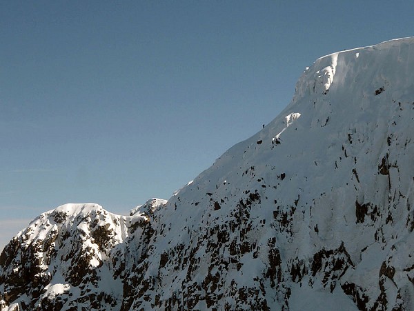 Ben Nevis and the flanks of Tower Ridge from the Ciste  © Al Halewood